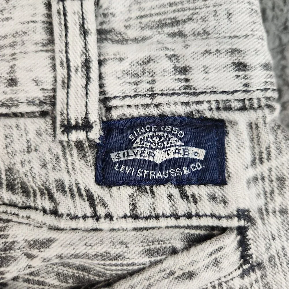 Vintage‎ Levi's SilverTab Loose Fit Baggy Jeans Men's 29x34 Tapered Pleated 80's